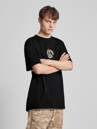 Mister Tee Oversized T-shirt met motiefprint Zwart - 4