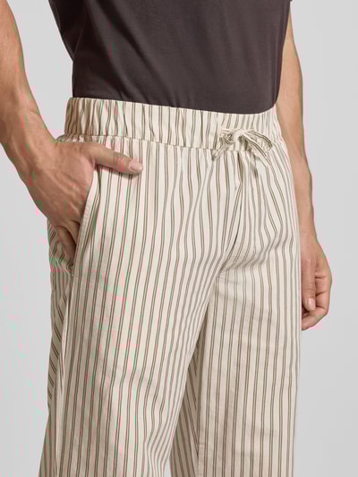 JAKE*S STUDIO MEN Sweatpants mit elastischem Bund Mittelbraun 3