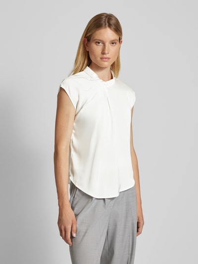 Neo Noir Blousetop met ronde hals, model 'Fleur' Offwhite - 4