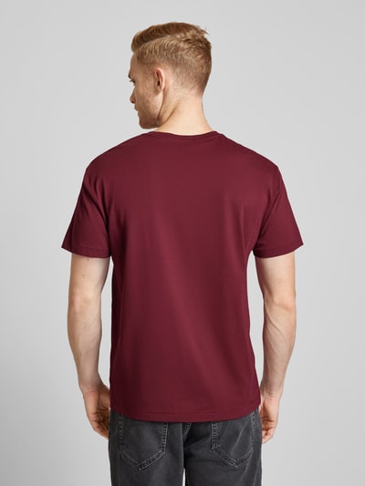 Polo Ralph Lauren T-shirt met labeldetail Bordeaux - 5