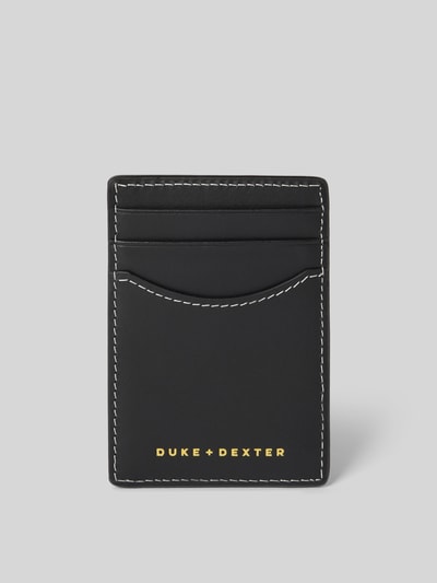 Duke & Dexter Portemonnaie mit Label-Print Black 2