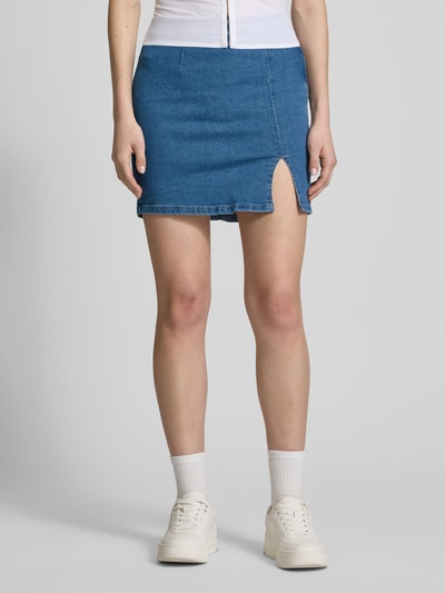 Noisy May Jeansrock mit Gehschlitz Modell 'RONNIE' Jeansblau 4