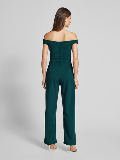 SISTAGLAM Jumpsuit mit V-Ausschnitt Gruen 5