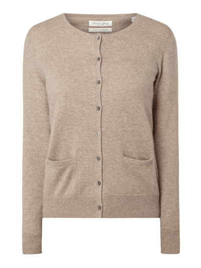 Christian Berg Woman Cardigan aus Kaschmir Hazel Melange 2