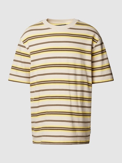 Marc O'Polo T-Shirt mit Streifenmuster Offwhite 2