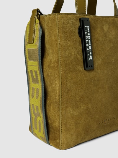 LIEBESKIND BERLIN Paper Bag Suede Tote S Retro Denim [145620] - sac à