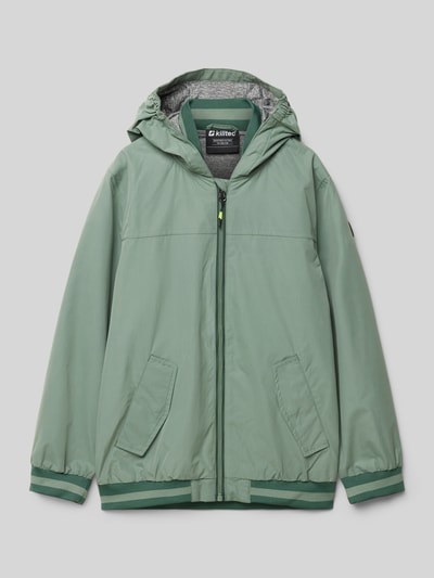 Killtec Jacke mit Reißverschlusstaschen Oliv 1
