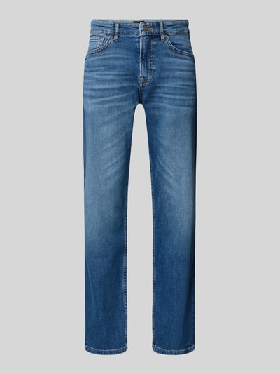 BOSS Orange Regular Fit Jeans aus Baumwoll-Mix Modell 'RE.MAINE' Hellblau 2