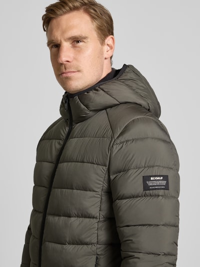 ECOALF Kurtka pikowana z zamkiem błyskawicznym dwustronnym model ‘ASPENALF’ Jasnoszary 3