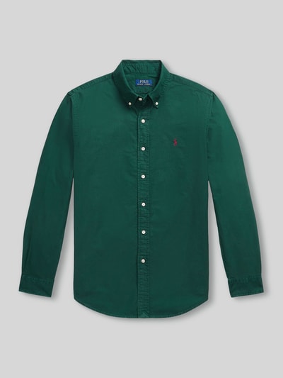 Polo Ralph Lauren Custom Fit Freizeithemd aus reiner Baumwolle Dunkelgruen 2