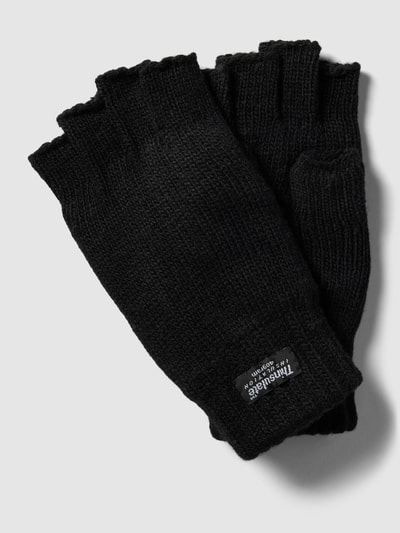 EEM Handschuhe mit fingerlosem Design Black 1