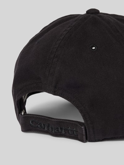 Carhartt Work In Progress Basecap mit Label-Detail Black 3