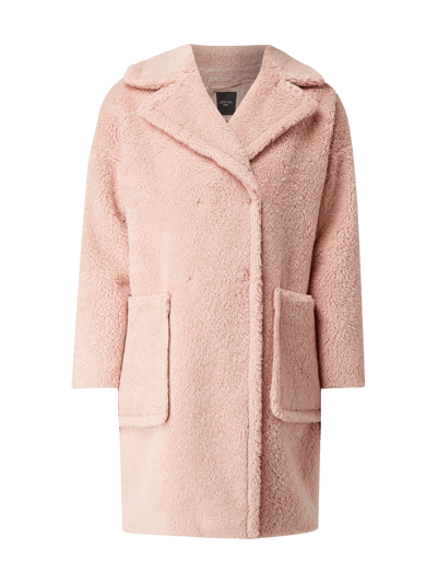 Weekend Max Mara Mantel aus Teddyfell  Hellrosa 2