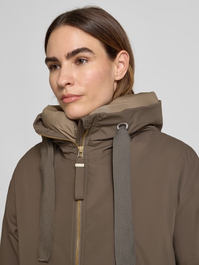 G-LAB Jacke in Überlänge Modell 'JOY' Taupe 3