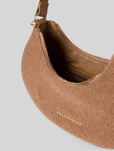 VALENTINO BAGS Handtas met labelapplicatie, model 'SHELBY' Camel - 4