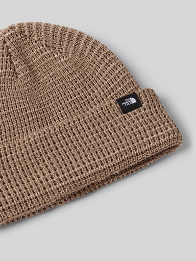 The North Face Beanie mit Label-Patch Modell 'FISHERMAN' Taupe 2