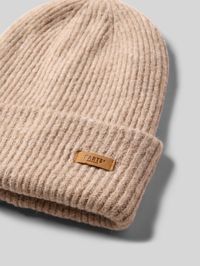 Barts Mütze in Strick-Optik Modell 'Witzia' Hellbraun 2