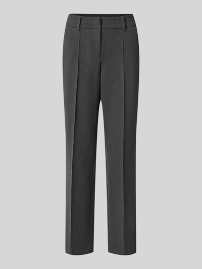 Produktfoto, graue Regular Fit Schmale Hose mit Viskose-Baumwoll-Anteil Modell 'FARAH' von CAMBIO, Damen Schmale Hose.