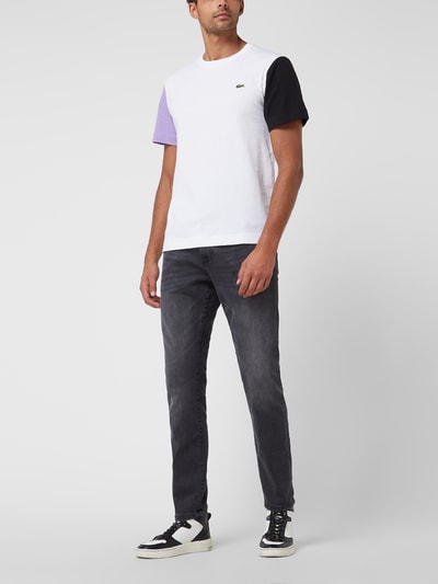 Lacoste Regular fit T-shirt van katoen Wit - 1