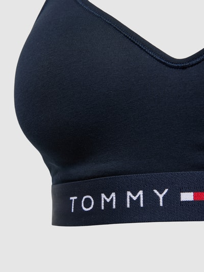 TOMMY HILFIGER Bralette mit Label-Print Modell 'ORIGINAL' Black 2