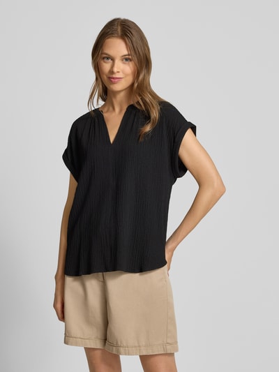 s.Oliver RED LABEL Loose fit blouseshirt van viscosemix  - 4