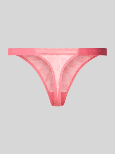 HUGO String aus Spitze Pink 4