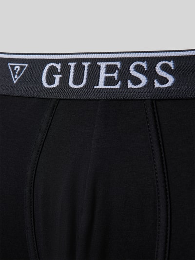 Guess Trunks mit Label-Bund im 5er-Pack Black 2