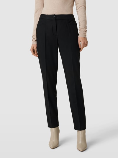 Betty Barclay Stoffen broek met persplooien in effen design Zwart - 4