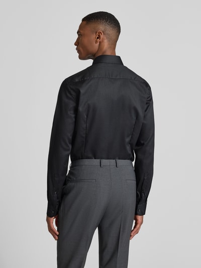 Jake*s Business-Hemd mit Allover-Muster
 Anthrazit 5