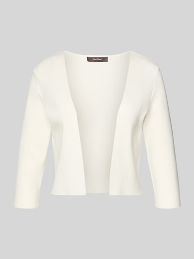 Produktfoto, Regular Fit Bolero uit viscosemix van Vera Mont, look: effen, pasvorm: regular fit, sjaalkraag, kort, mouwboord met split