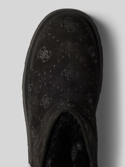 Guess Boots mit Label-Details Modell 'DOLSAY' Black 3