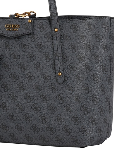 Guess Wendeshopper und Handtasche im Set Modell 'Brenton' Black 2