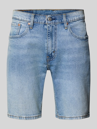Levi's® Korte regular fit jeans met knoopsluiting Lichtblauw - 2