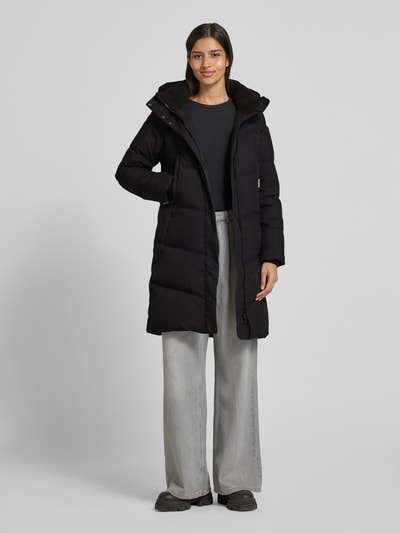 khujo Steppmantel mit Kapuze Modell 'Graya' Black 1