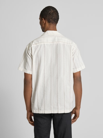 Jack & Jones Premium Regular Fit Freizeithemd aus Baumwoll-Leinen-Mix Modell 'BLUWILLIAM' Weiss 5