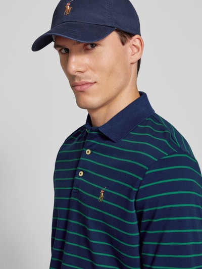 Polo Ralph Lauren Poloshirt mit Logo-Stitching Hellgruen 3