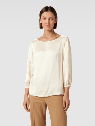 Marc Cain Blusenshirt aus Viskose mit 3/4-Arm Offwhite 4