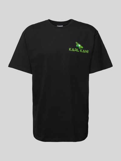 KARL KANI T-Shirt mit Label-Print Modell 'Signature' Black 2
