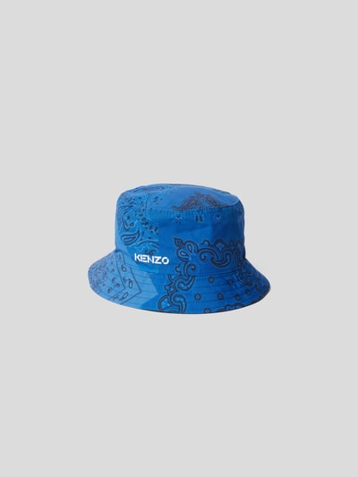 Kenzo Bucket Hat mit Paisley-Dessin Dunkelblau 2