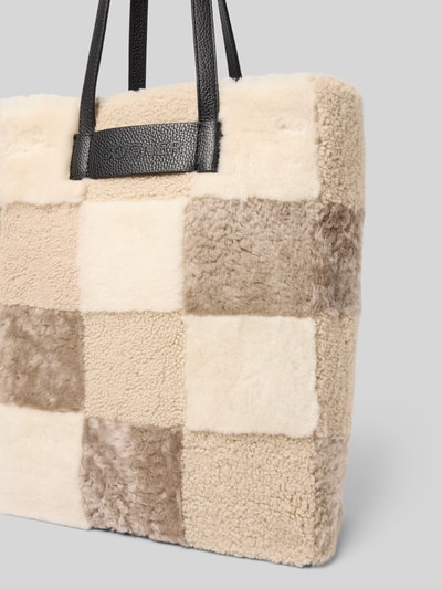 BOGNER Torba tote ze sztucznego futra Piaskowy 3