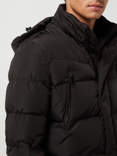 Geox Parka met afneembare capuchon - waterafstotend Zwart - 3