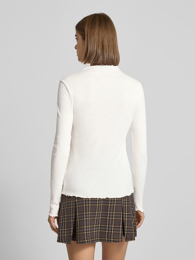 Marc O'Polo Denim Slim fit shirt met lange mouwen van katoenmix  Offwhite - 5