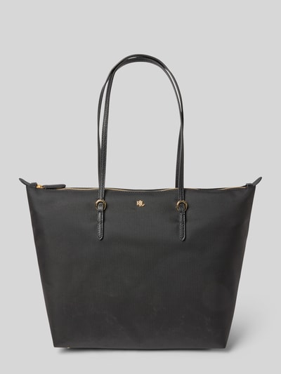 Lauren Ralph Lauren Tote Bag mit Label-Applikation Modell 'KEATON' Black 2