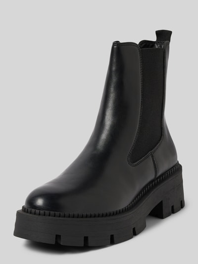 Tamaris Chelsea boots met leerlook Zwart - 1