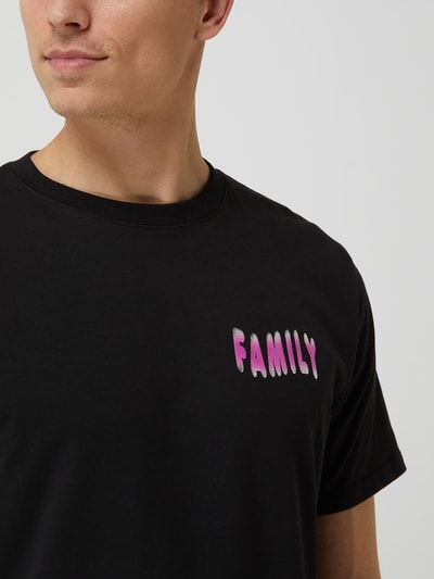 Family First Milano T-shirt met print Zwart - 3