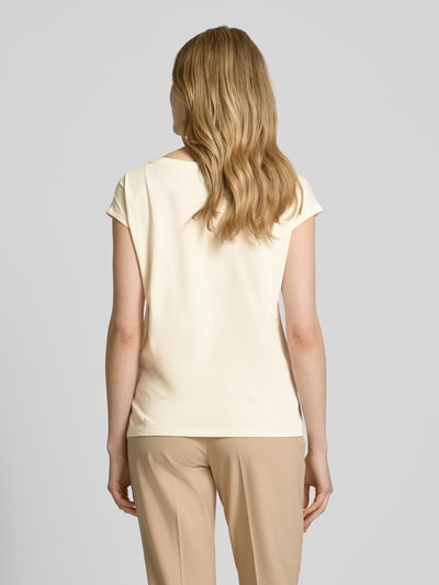 Lauren Ralph Lauren T-Shirt mit Motiv-Stitching Modell 'GRIETA' Offwhite 5