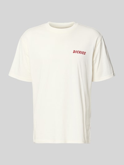 Produktfoto, Regular Fit T-Shirt mit Motiv-Print Modell 'DRY RIDGE' von Dickies aus bawełna, okrągły dekolt, długość tyłu w rozmiarze M: 66 cm