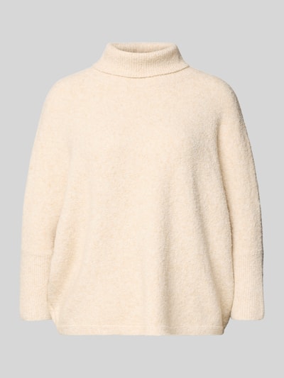 Someday Oversized pullover in gebreide look, model 'Tiola' Beige gemêleerd - 2