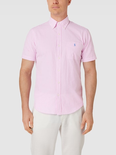 Polo Ralph Lauren Untucked Fit Freizeithemd mit Streifenmuster (rosé)  online kaufen