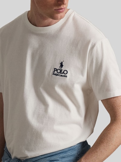 Polo Ralph Lauren relaxed fit T-shirt van puur katoen met gestikt logo Wit - 3